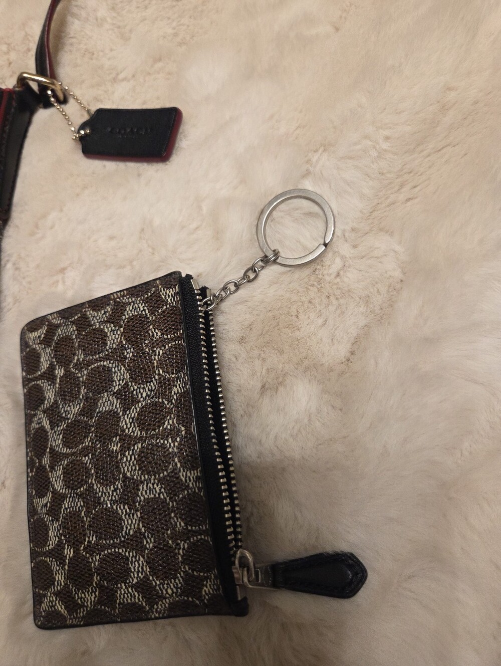 Coach Brown Signature Crossbody with Coin Pouch - Picture 8 of 11